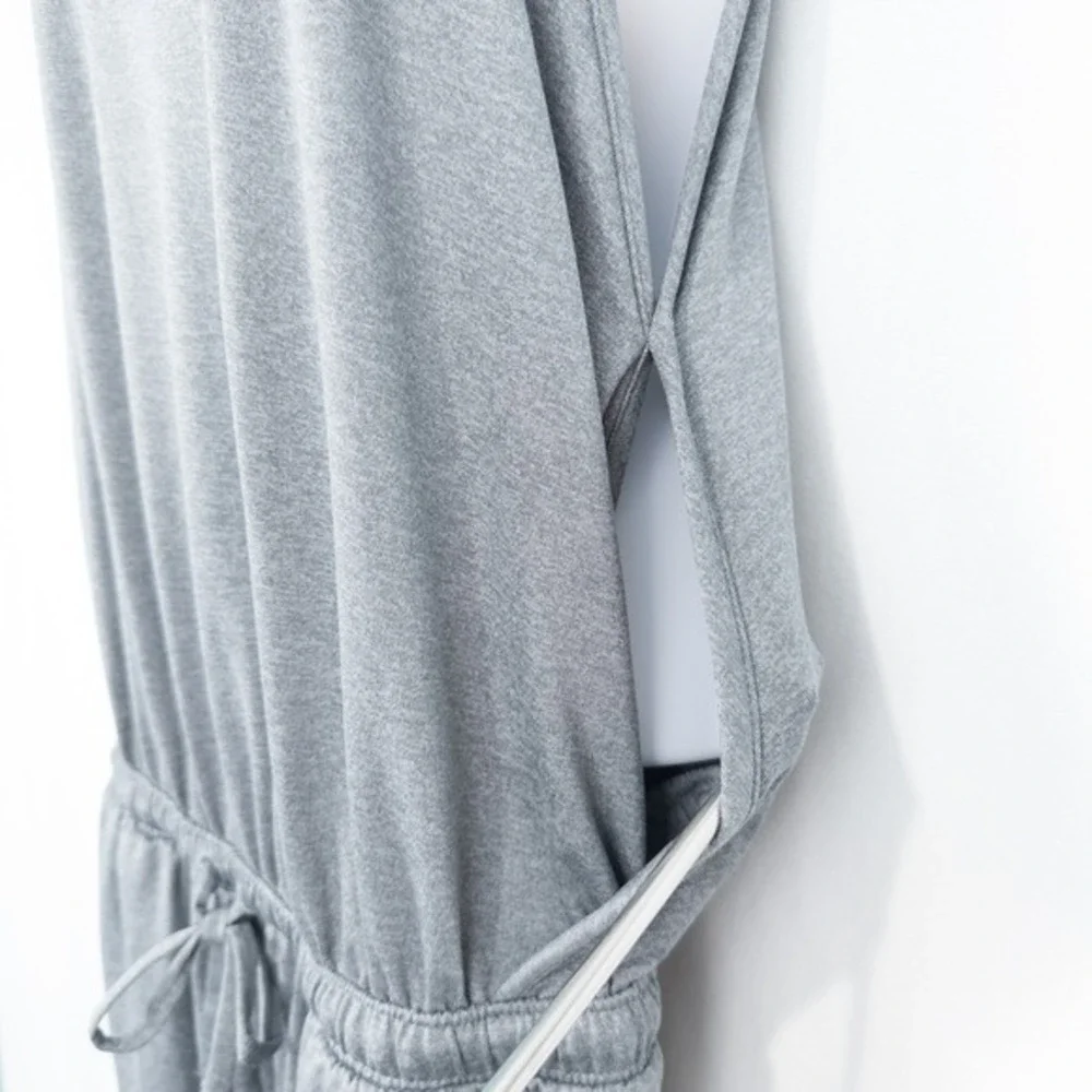 Patagonia Seabrook‎ Jumpsuit Womens Small Plume Grey Athleisure Minimalist 75105